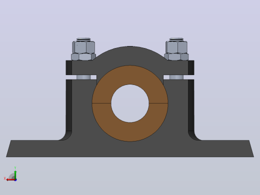 轴承座 (3)后视缩略图