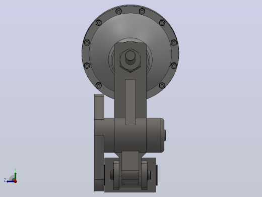 PDCA气动盘式制动器PDCA8 406×12.7-920