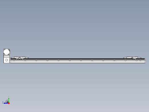 皮带直线轴双滑块型TPA-GCBS-150-P80-L625-LU-M75-N3右视缩略图