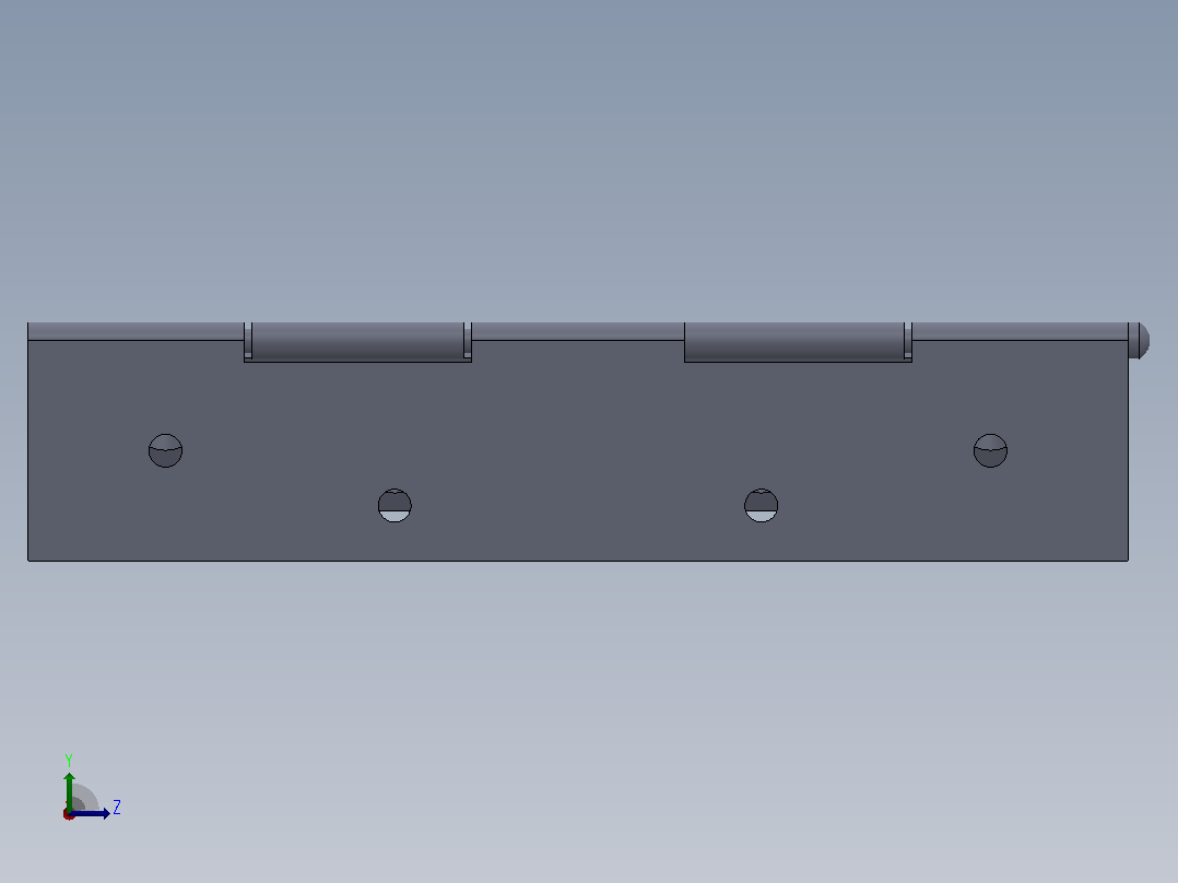 铰链，合页User Library-hinge-6左视图