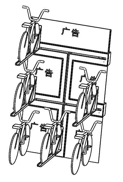 智能自行车停车位 sw+cad+说明书缩略图