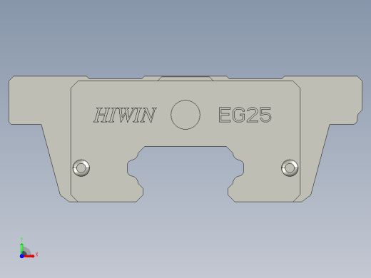 EGW25CA滑块前视缩略图