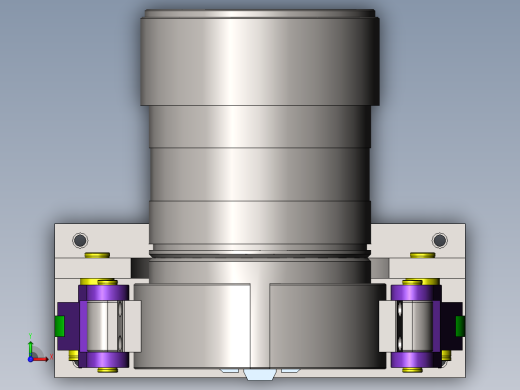 气动夹紧装置前视缩略图