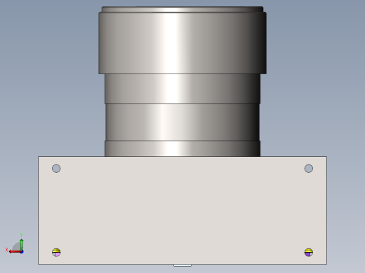 气动夹紧装置后视缩略图