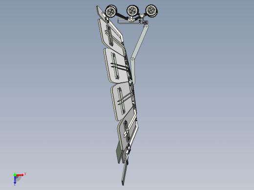 SF1.0月球车模型3D数模图纸 IGS格式俯视缩略图