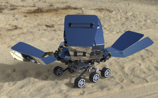 SF1.0月球车模型3D数模图纸 IGS格式缩略图