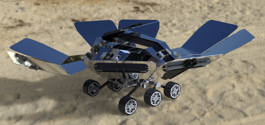 SF1.0月球车模型3D数模图纸 IGS格式缩略图