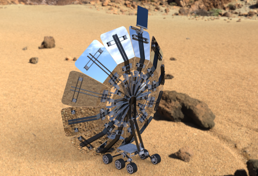 SF1.0月球车模型3D数模图纸 IGS格式缩略图