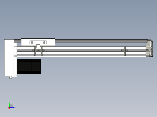 Toyo东佑达直线模组-ETH14-350-BM-200W左视缩略图