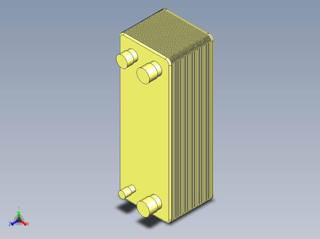 制冷系统板式换热器