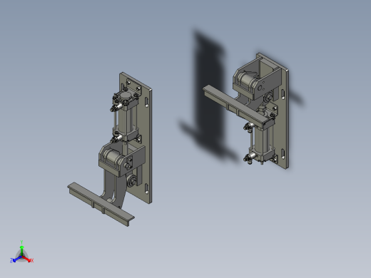 2款气动制动器模型
