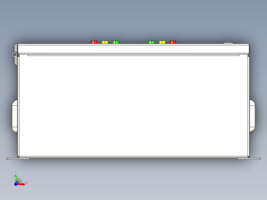 电器柜 电控柜 (2) 机械设计素材前视缩略图