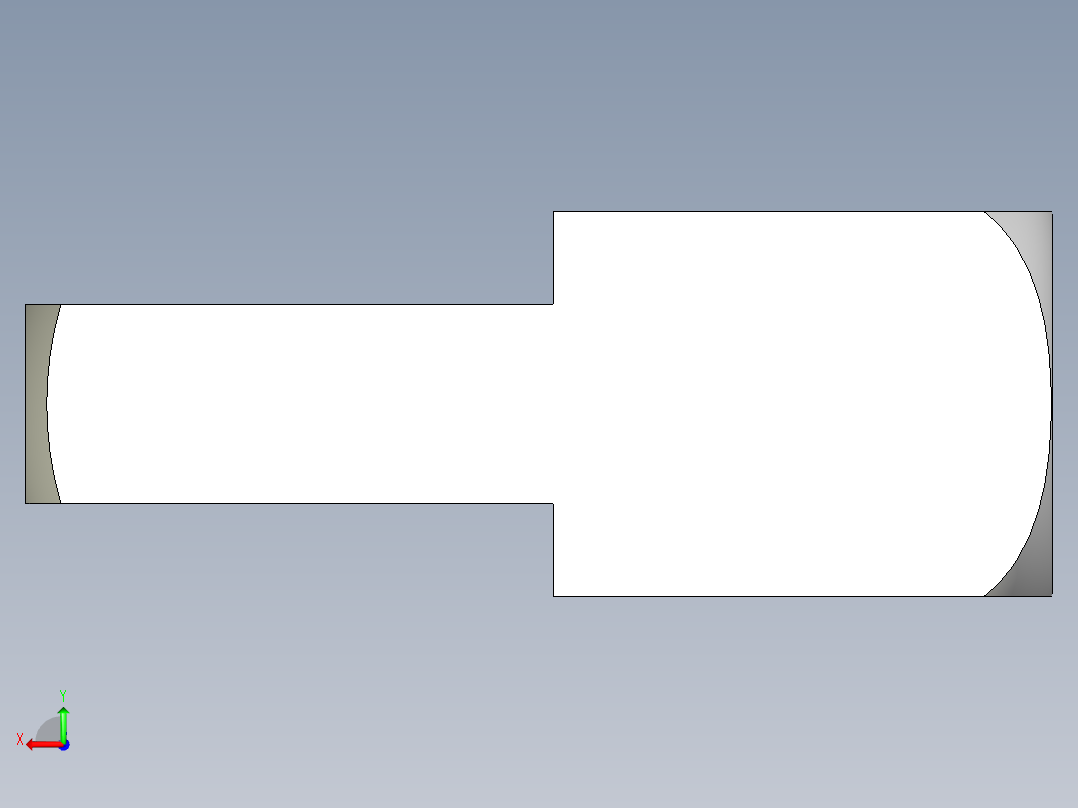 U接頭10.,12.,14.,16-3D多系列多零件图纸模型后视图