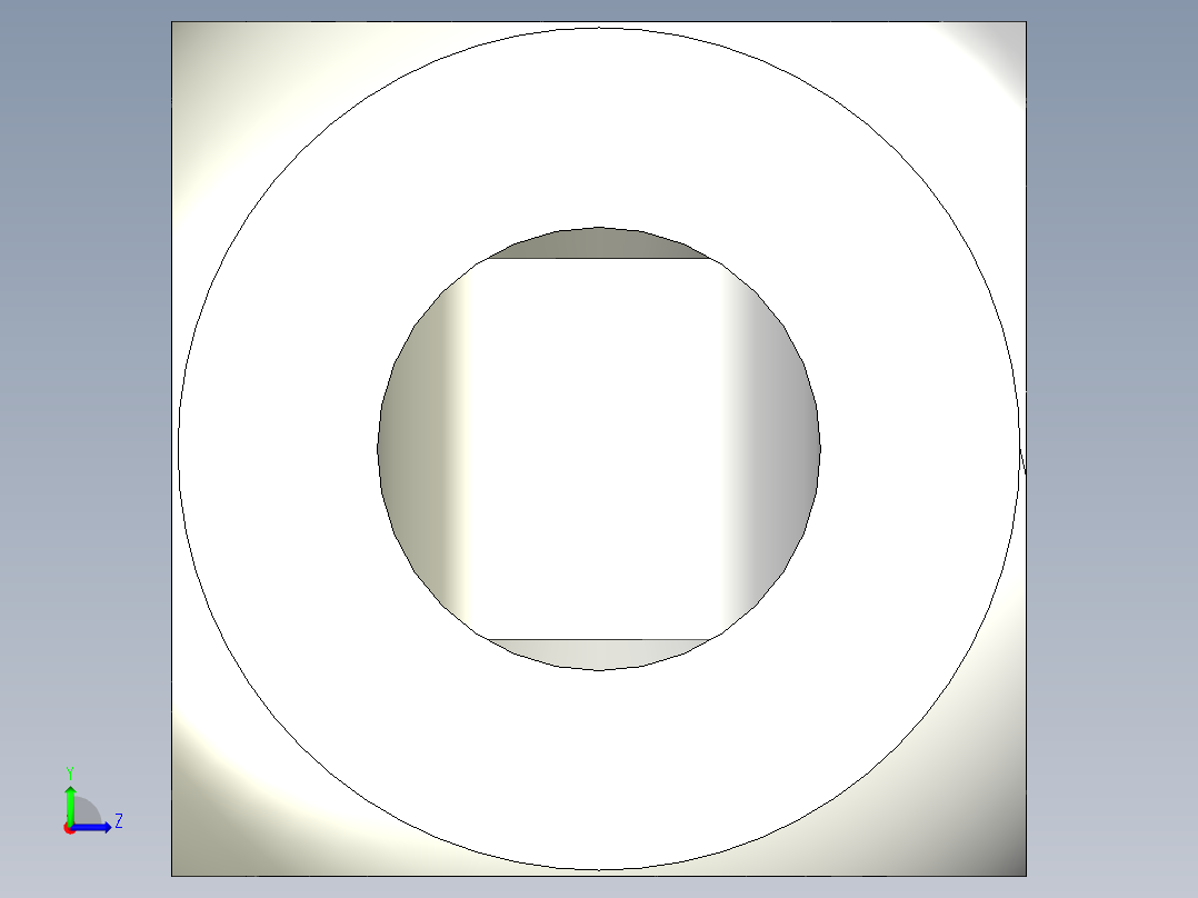 U接頭10.,12.,14.,16-3D多系列多零件图纸模型左视图