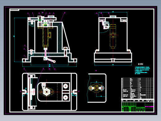 总泵缸体加工工艺及钻φ10.5孔夹具设计】