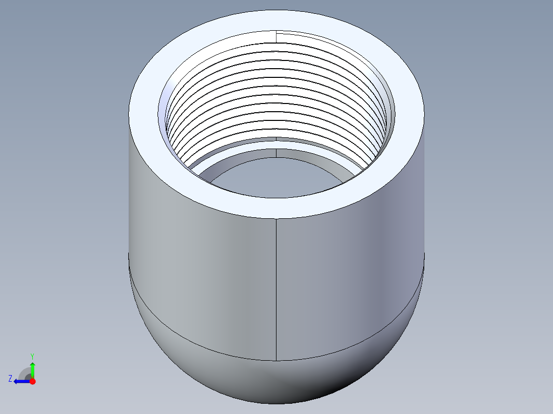 CPVC管件09-Sch80_45Elbow_FPTxFPT_9819-012 _1.25in右视图