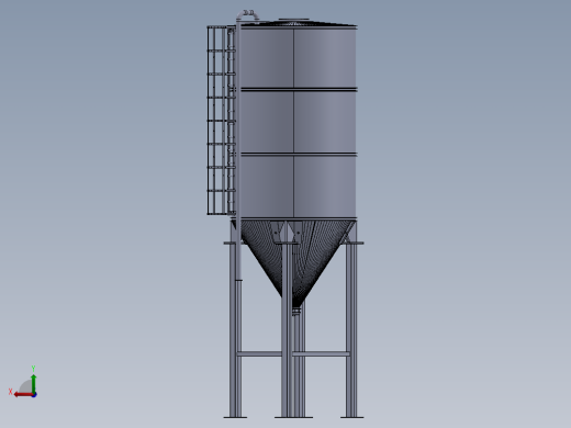 水泥筒仓后视缩略图