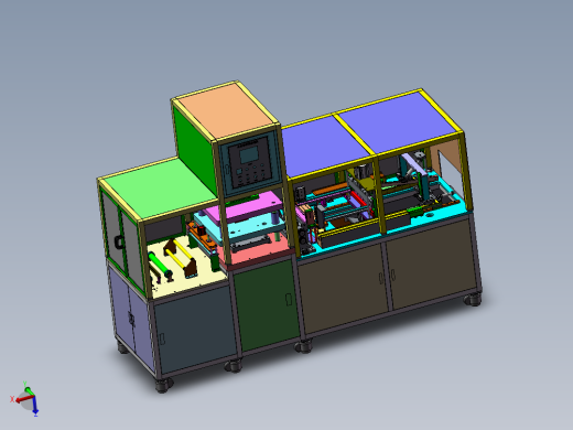 锂电池铝膜自动成型机