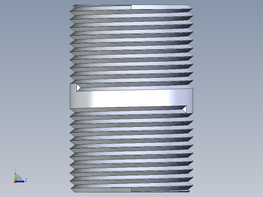 聚氯乙烯配件33-Sch80_Nipple_MPTxMPT_861-134_1in x 2in左视缩略图