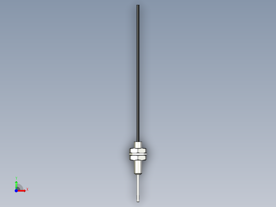 侧视光纤_对射型FT-F313-I前视图