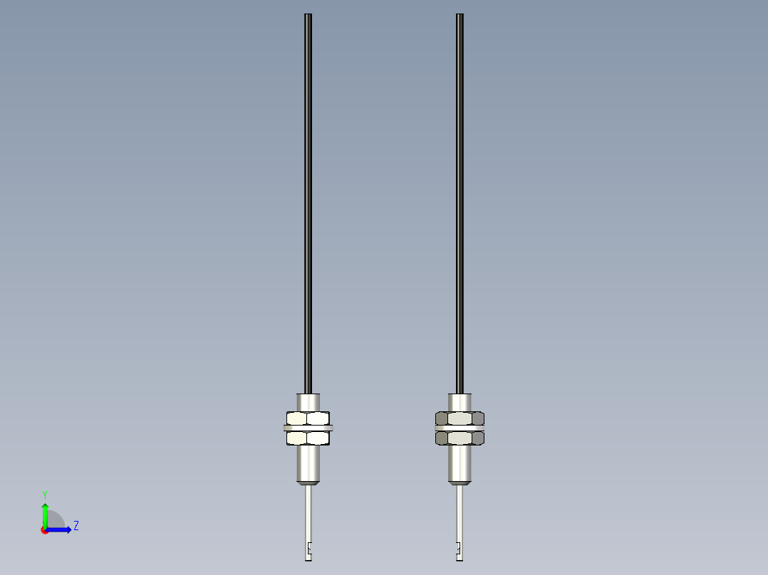 侧视光纤_对射型FT-F313-I左视图