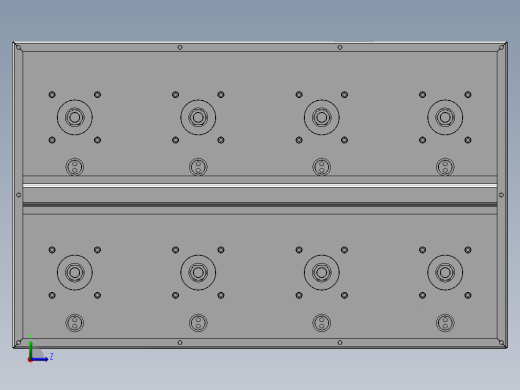 大功率航插连接器三维SW左视缩略图