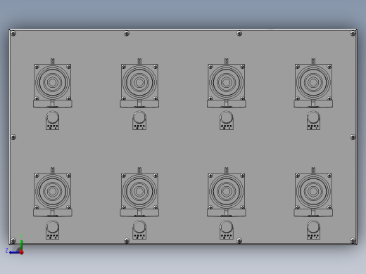 大功率航插连接器三维SW右视缩略图