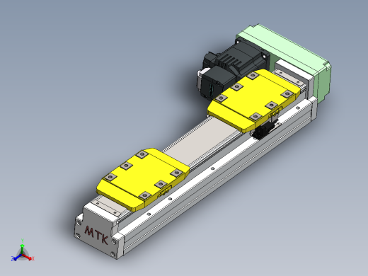 GTH内嵌丝杆全封闭GTH8S-BL-200W