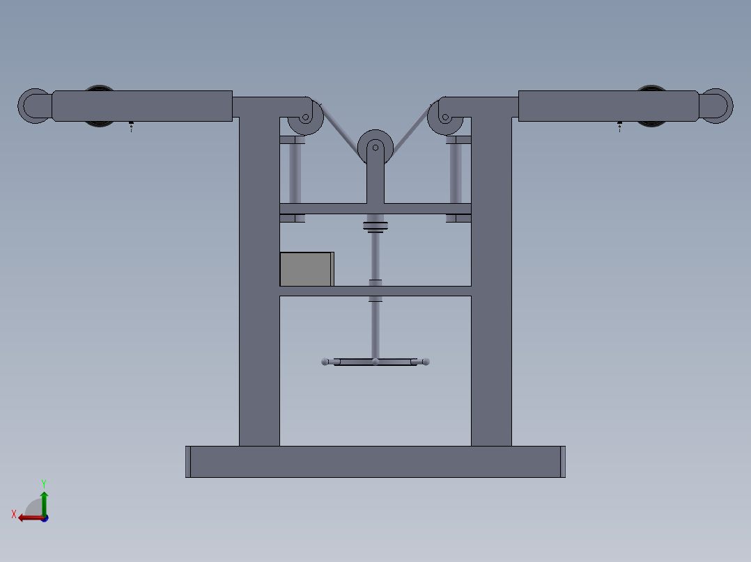 拉力强度检测设备sw18可编辑后视图