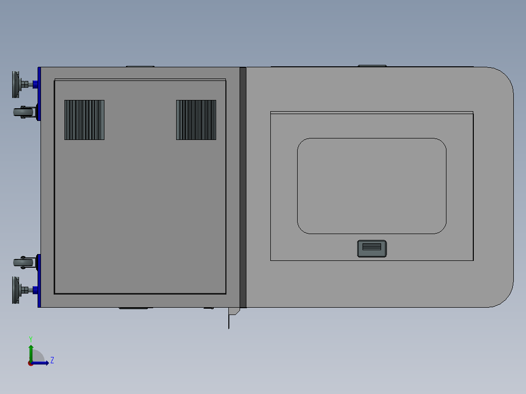 GT平面度直线度机台sw20左视图