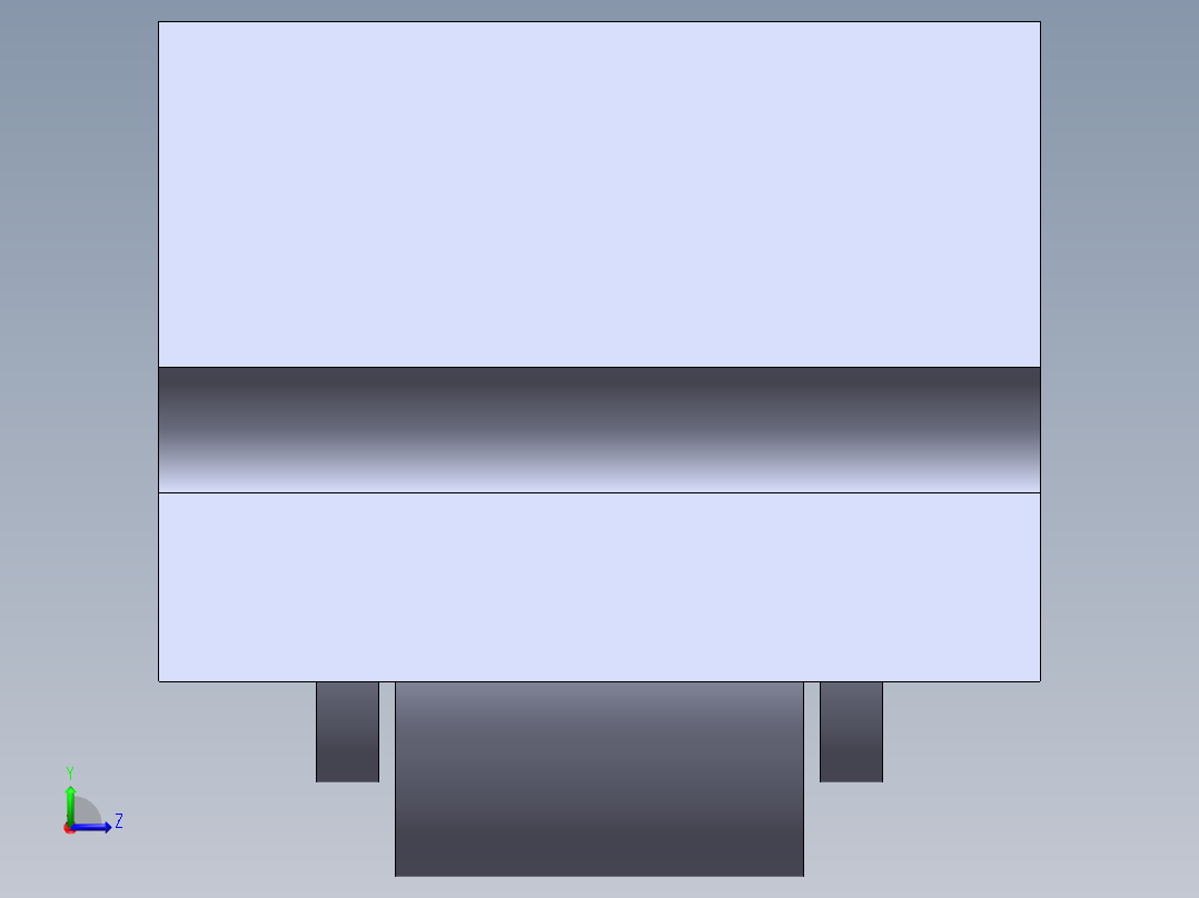 塑钢门窗滑轮左视图