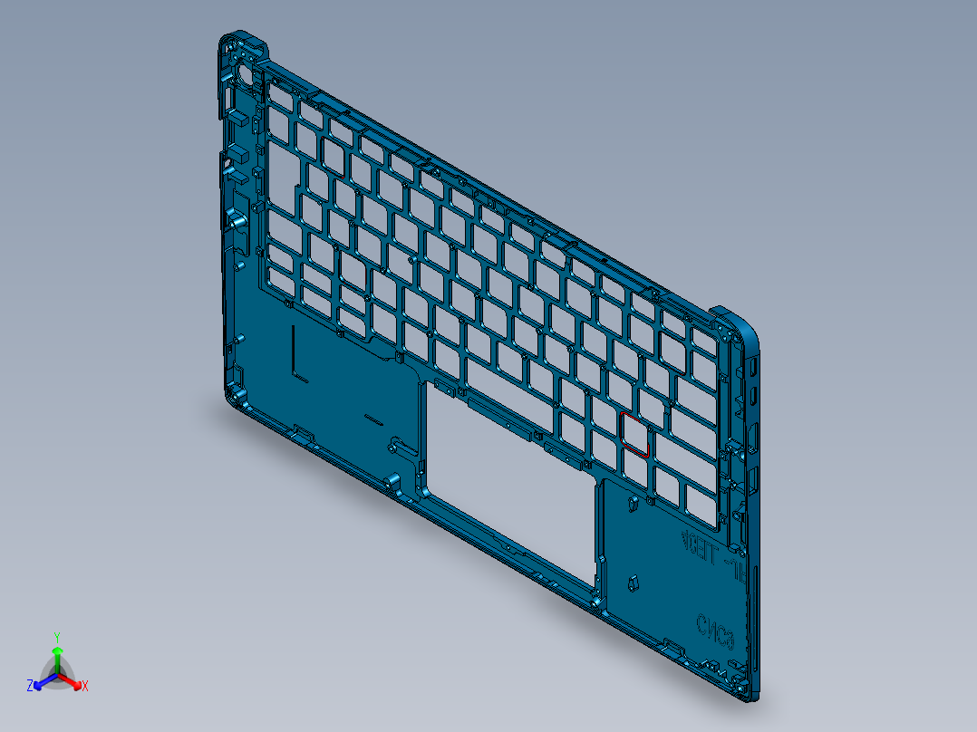 全铣件攻牙UG编程程序模型