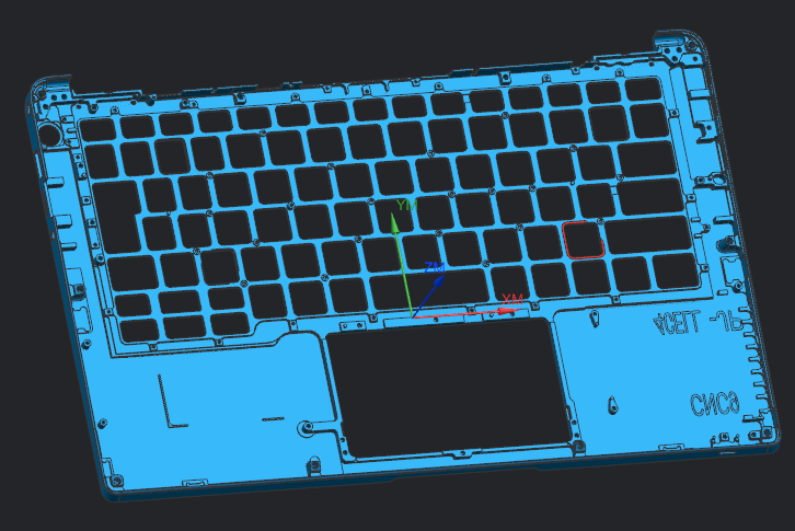 全铣件攻牙UG编程程序模型