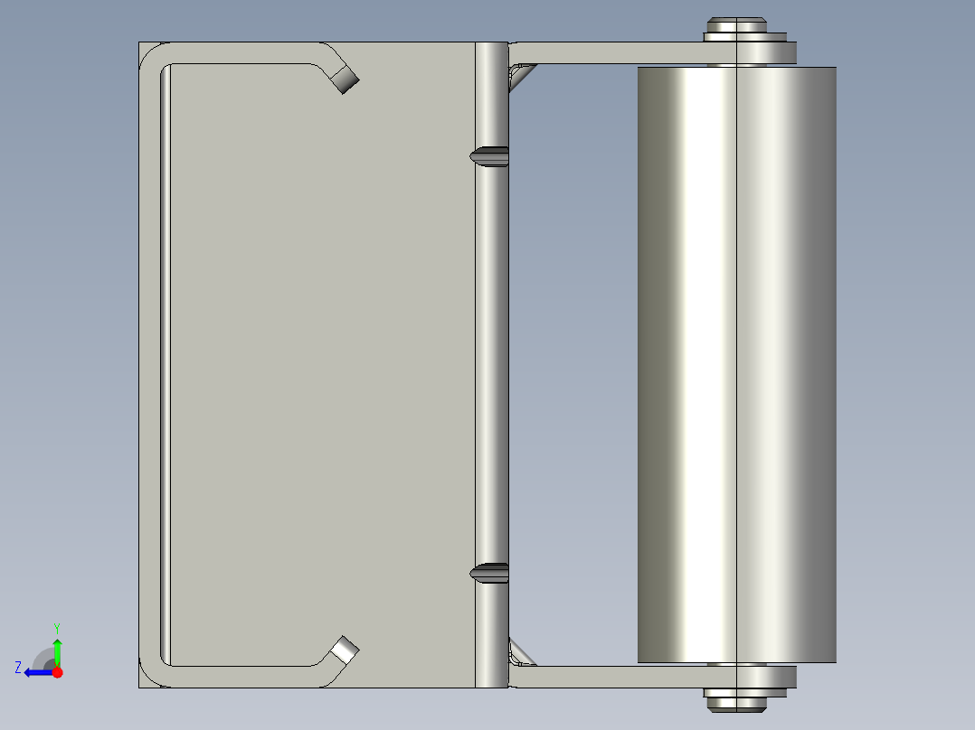流利条定位器60CS-带轮止动接头1右视图