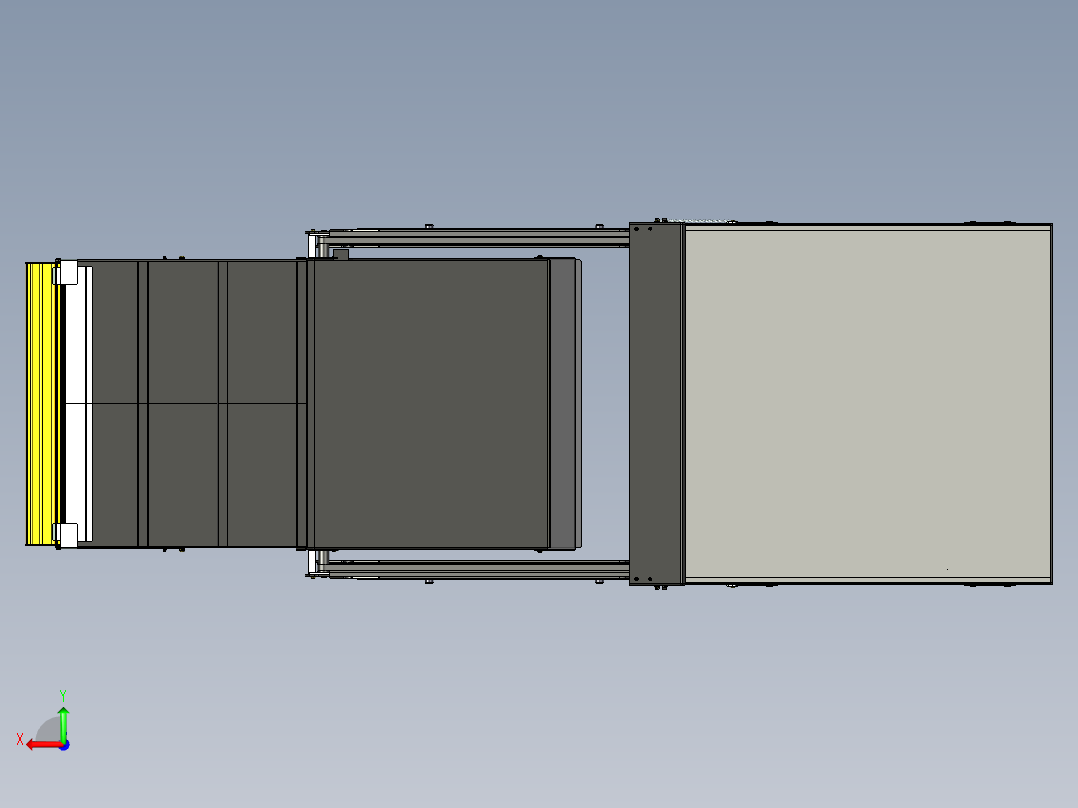 B3003381-轮椅升降机A系列后视图