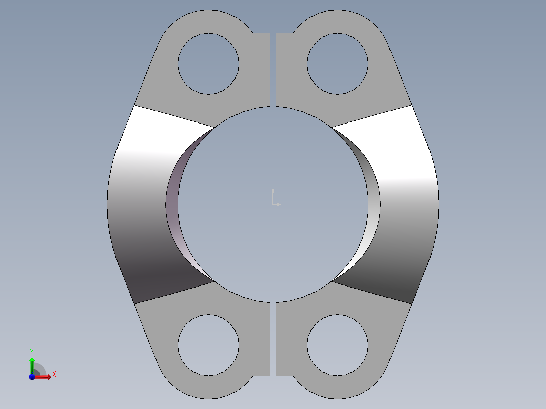 法兰接头、FS-32前视图