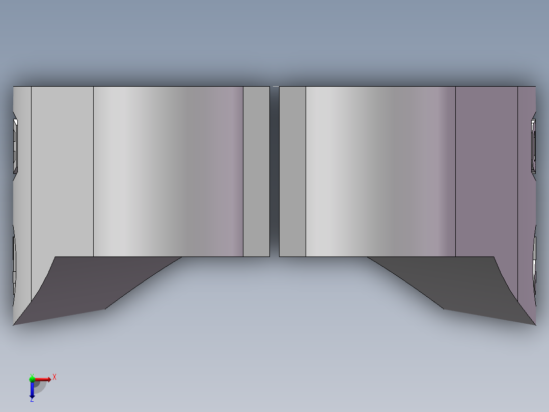 法兰接头、FS-32俯视图
