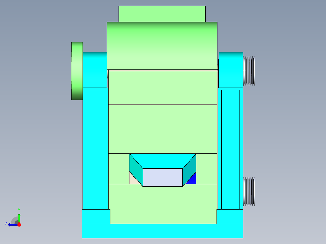 B3003457-堆肥机右视图