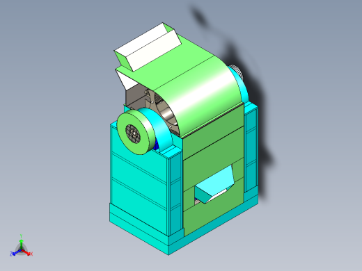 B3003457-堆肥机正等轴测缩略图
