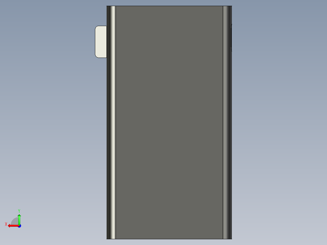 Sitefinder 10.000 MAH电源。后视图