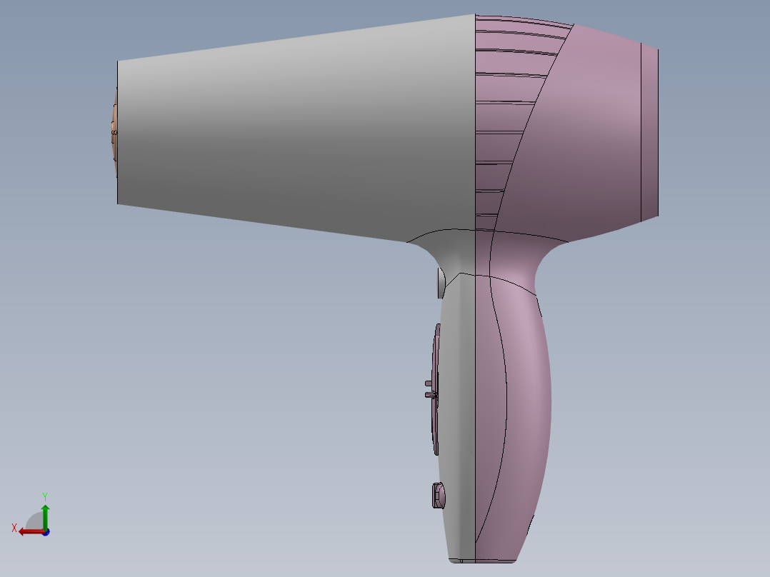吹风机(12)后视图