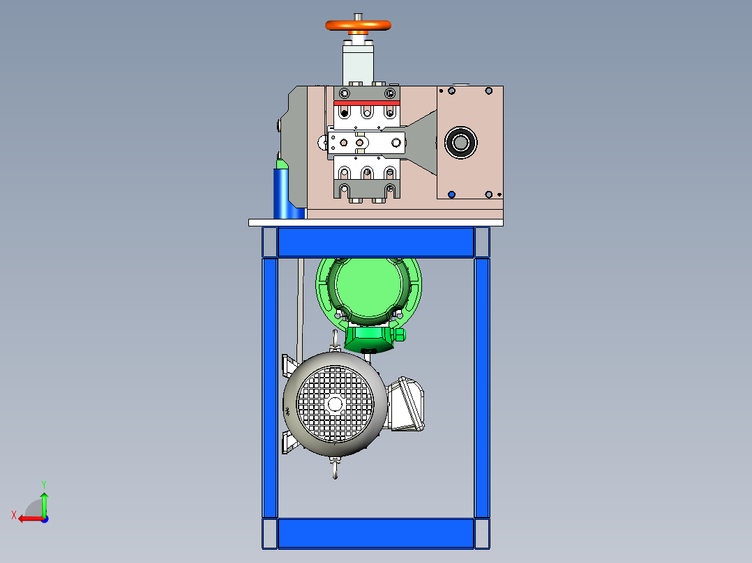 B2004230-线材校直机后视图