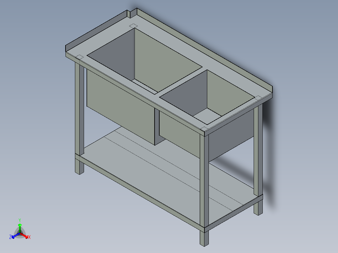 2 部分厨房水槽