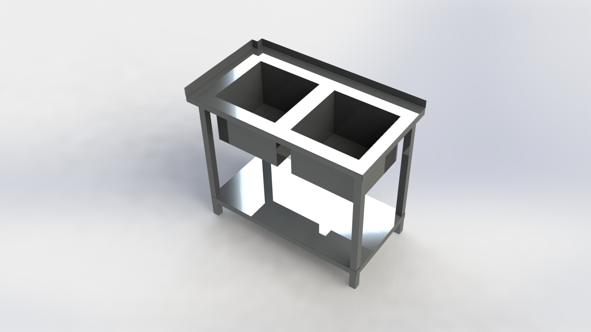 2 部分厨房水槽