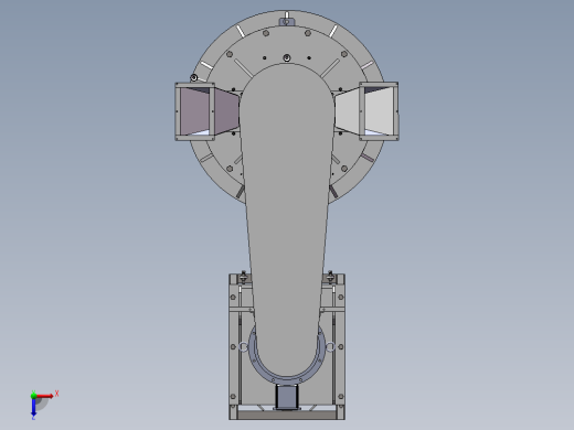 破碎机、PLF1500 立轴反击式破碎机俯视缩略图