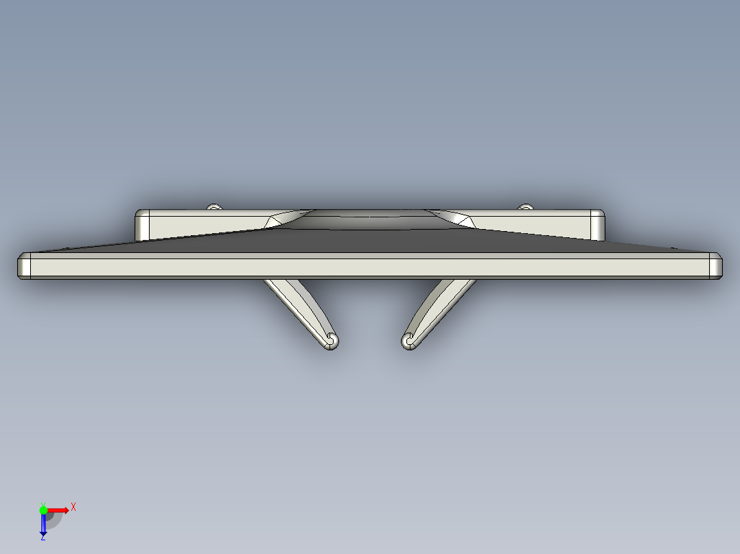 显示器、显示屏(16)俯视图