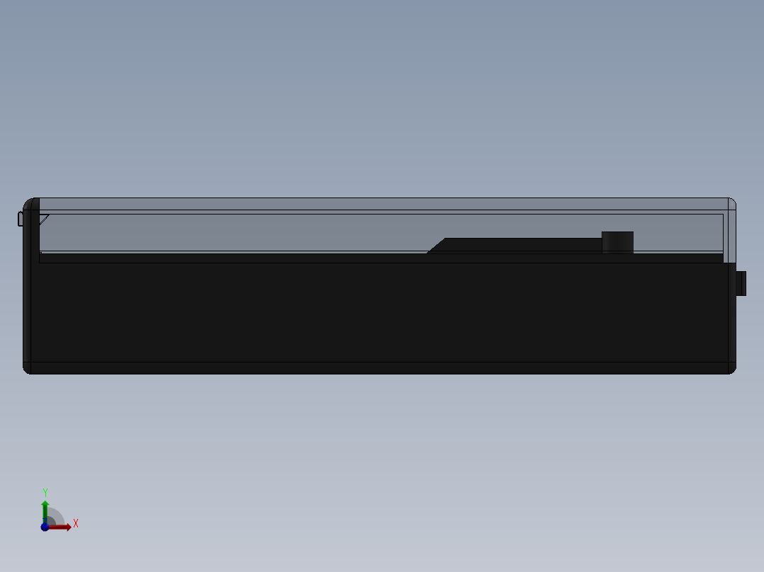 电池仓、电池(93)前视图