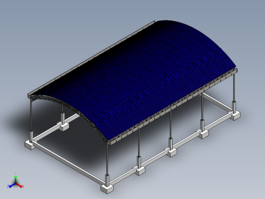 温室、温棚(22)正等轴测缩略图
