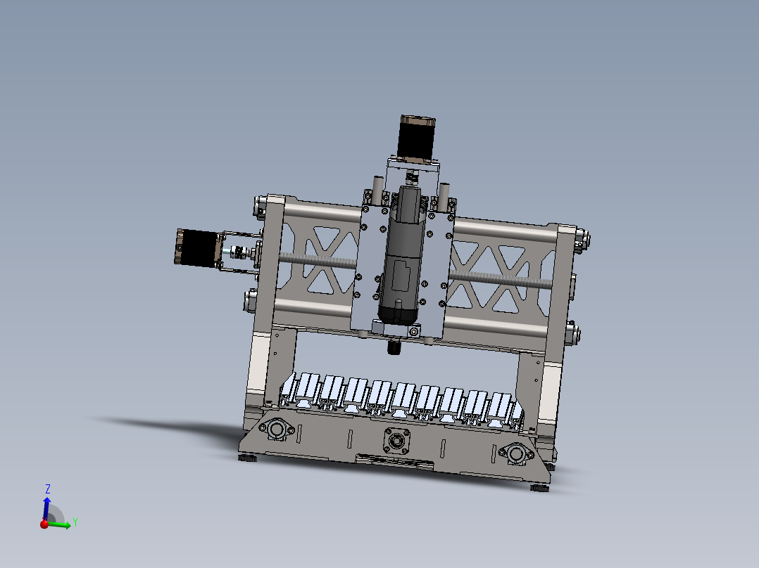 小型精密加工中心装配体111