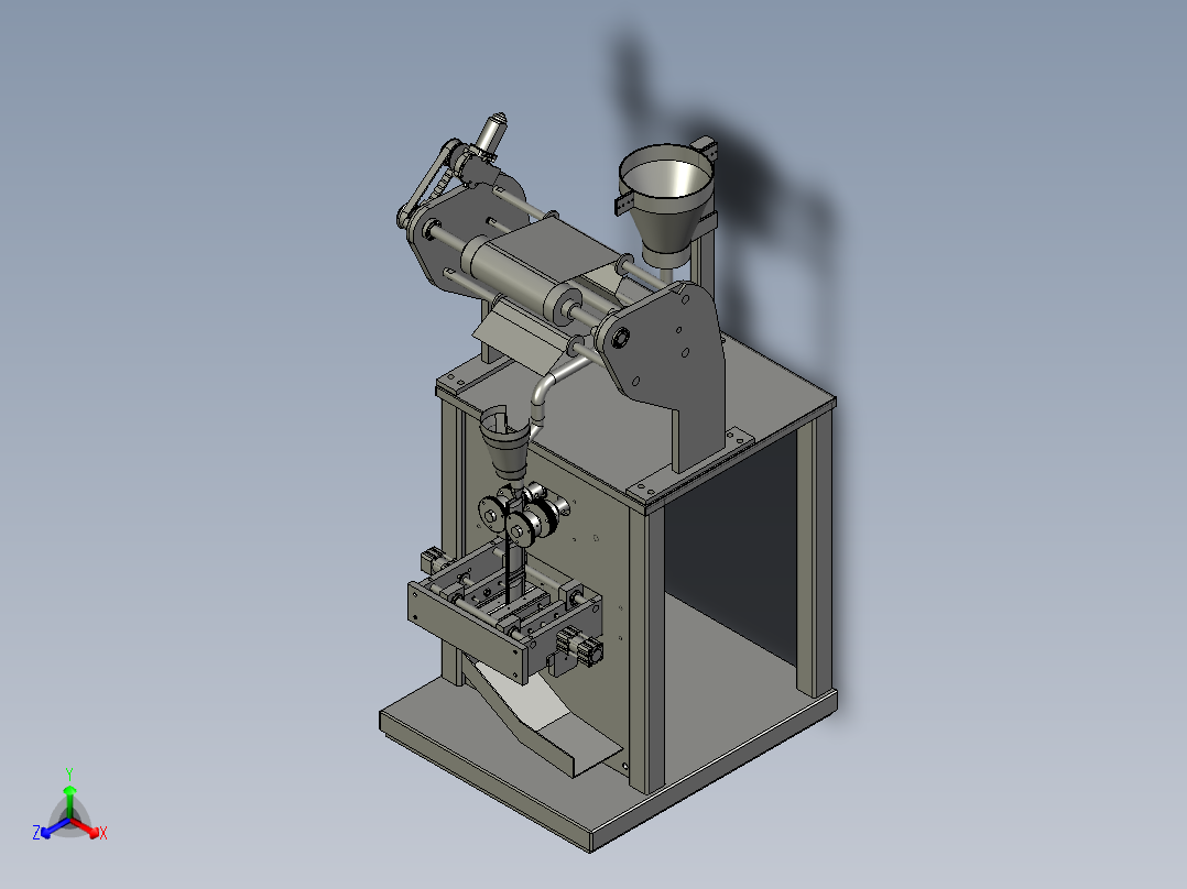 打包便携式液体的打包机